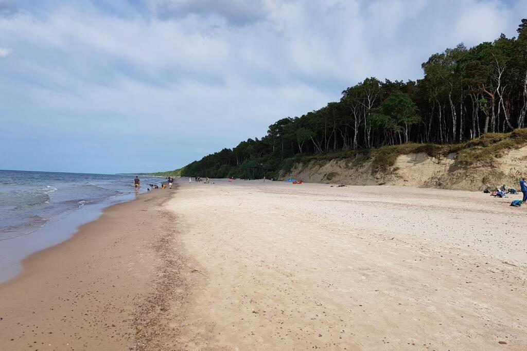 Traumhaftes Ferienhaus Lena Direkt An Der Ostsee Łukęcin Kültér fotó