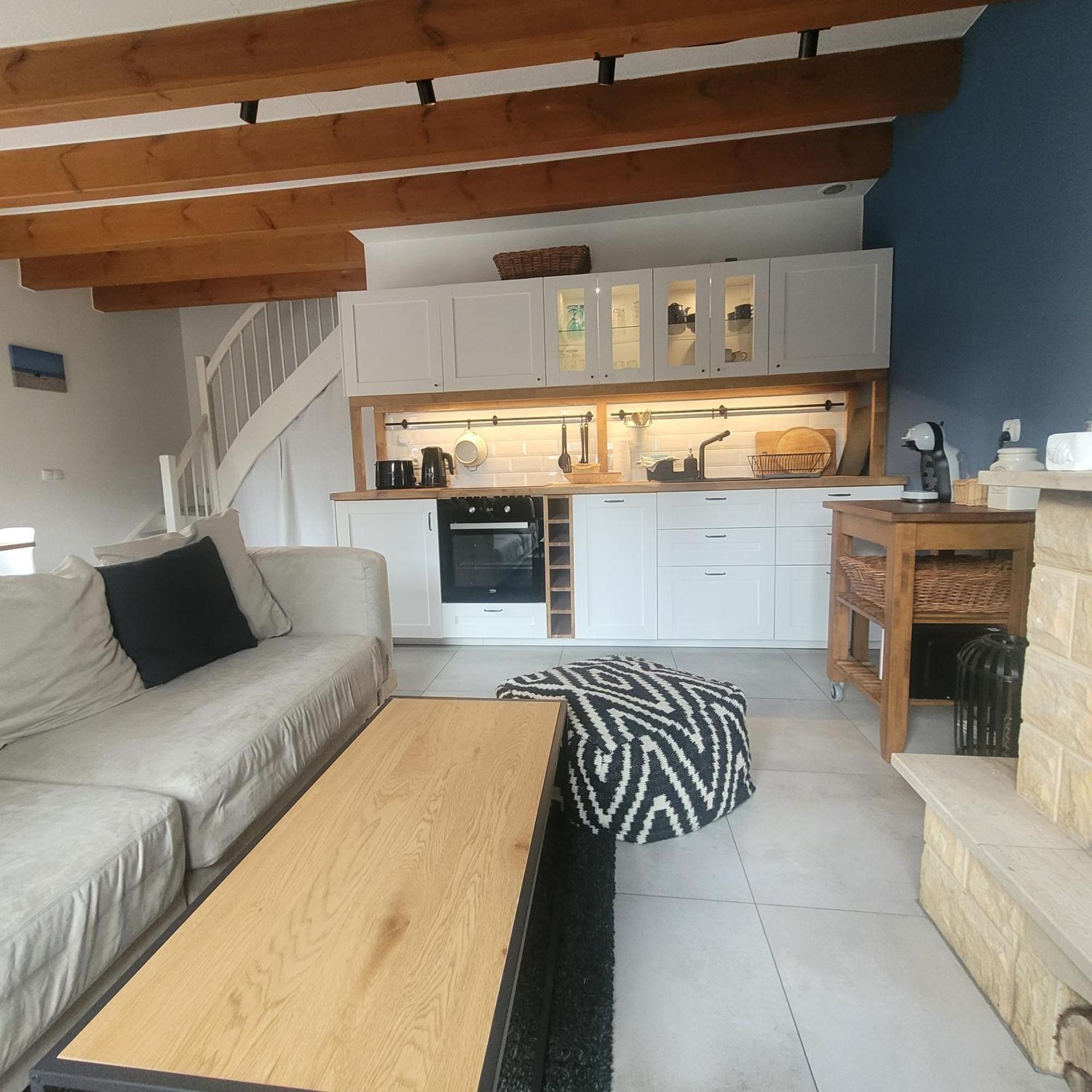 Traumhaftes Ferienhaus Lena Direkt An Der Ostsee Łukęcin Kültér fotó